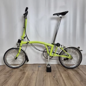 Brompton H6L (C-Line Explore) w kolorze lime green