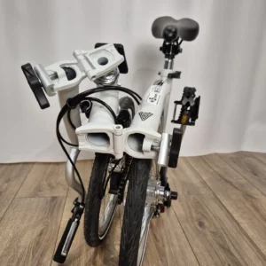 Brompton M3L (A-Line) w klasycznym kolorze białym