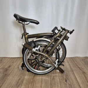 Brompton S3L w kolorze raw lacquer