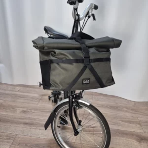 Torba Brompton Borough Roll-Top w kolorze oliwkowym