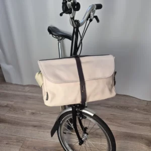 Torba Brompton naramienna - Baby Pink