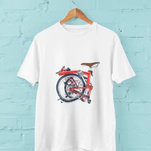 Koszulka z motywem Brompton - motyw 4