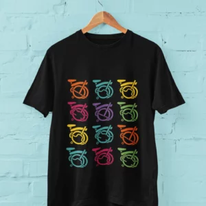 Koszulka z motywem Brompton - motyw 5b