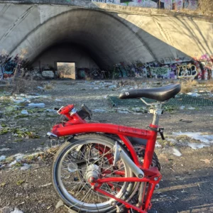Brompton H3L (C-Line Urban) w kolorze mat red