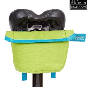 Brompton - sakwa podsiodłowa zielona