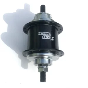 Brompton - Hub BWR piasta 3-biegowa Sturmey Archer - czarny