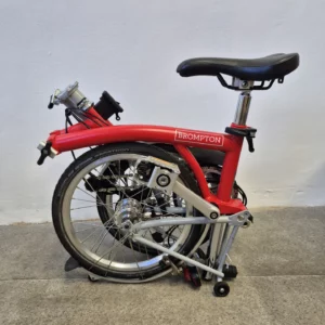 Brompton H6L (C-Line Explore) w kolorze red/grey
