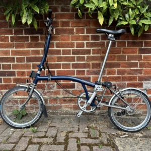 Brompton H6L-X Superlight w kolorze Tempest Blue